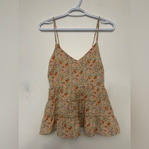 Monteau flowery camisole size xsmall